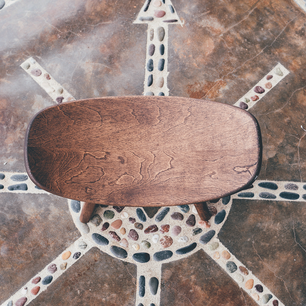 meditation bench IKUKO basic dark brown