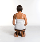 Seiza meditation bench IKUKO basic dark brown dawn Mauricio